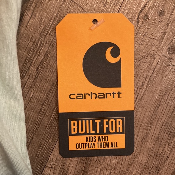 NEW Carhartt Farm Animal Stack Long Sleeve Baby Onesie 3 Months - Picture 9 of 11